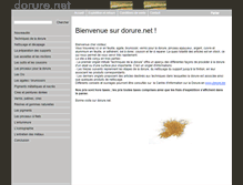 Tablet Screenshot of dorure.net